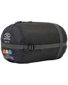 Sac de couchage sarcophage Trekker 150 Highlander - Charcoal