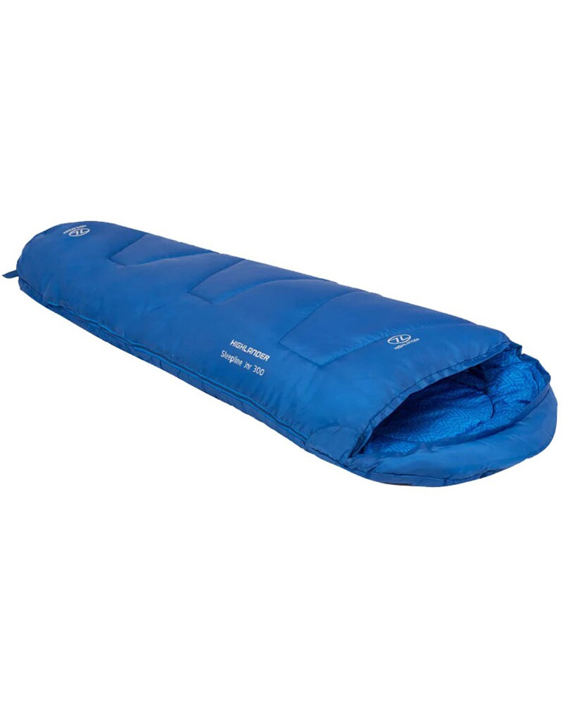 Sac de couchage enfant 300 Highlander Outdoor - Bleu | sac-couchage.fr