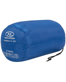 Sac de couchage enfant 300 Highlander Outdoor - Bleu | sac-couchage.fr