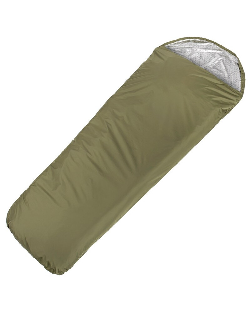 Housse pour sac de couchage Survival Bivy Bag Mil-Tec - Olive | sac-couchage.fr