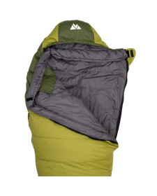 Sac de couchage Gauche Polaris Volven - Vert | sac-couchage.fr